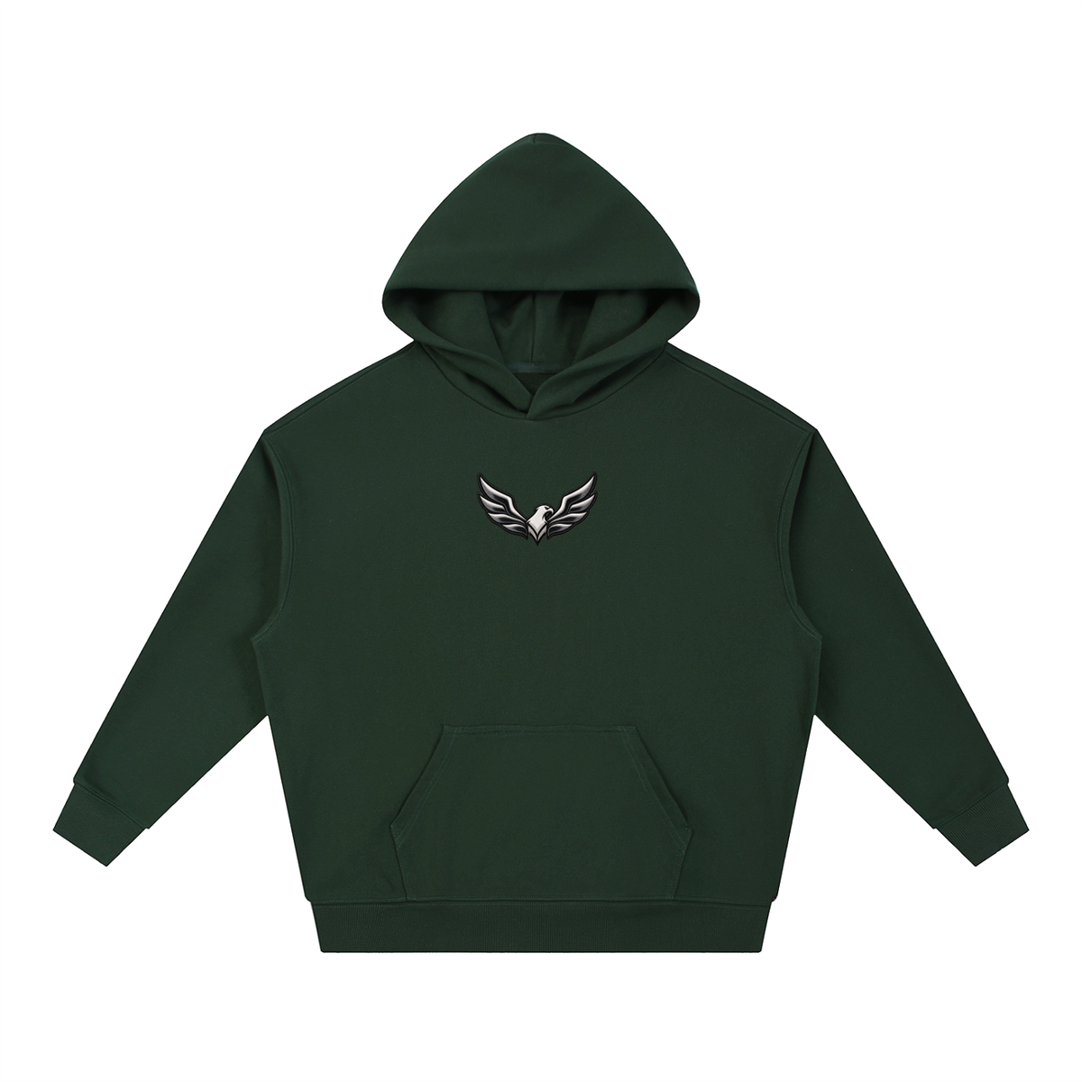 Sudadera con capucha ROODUSC, corte cuadrado, gramaje pesado y hombros caídos
