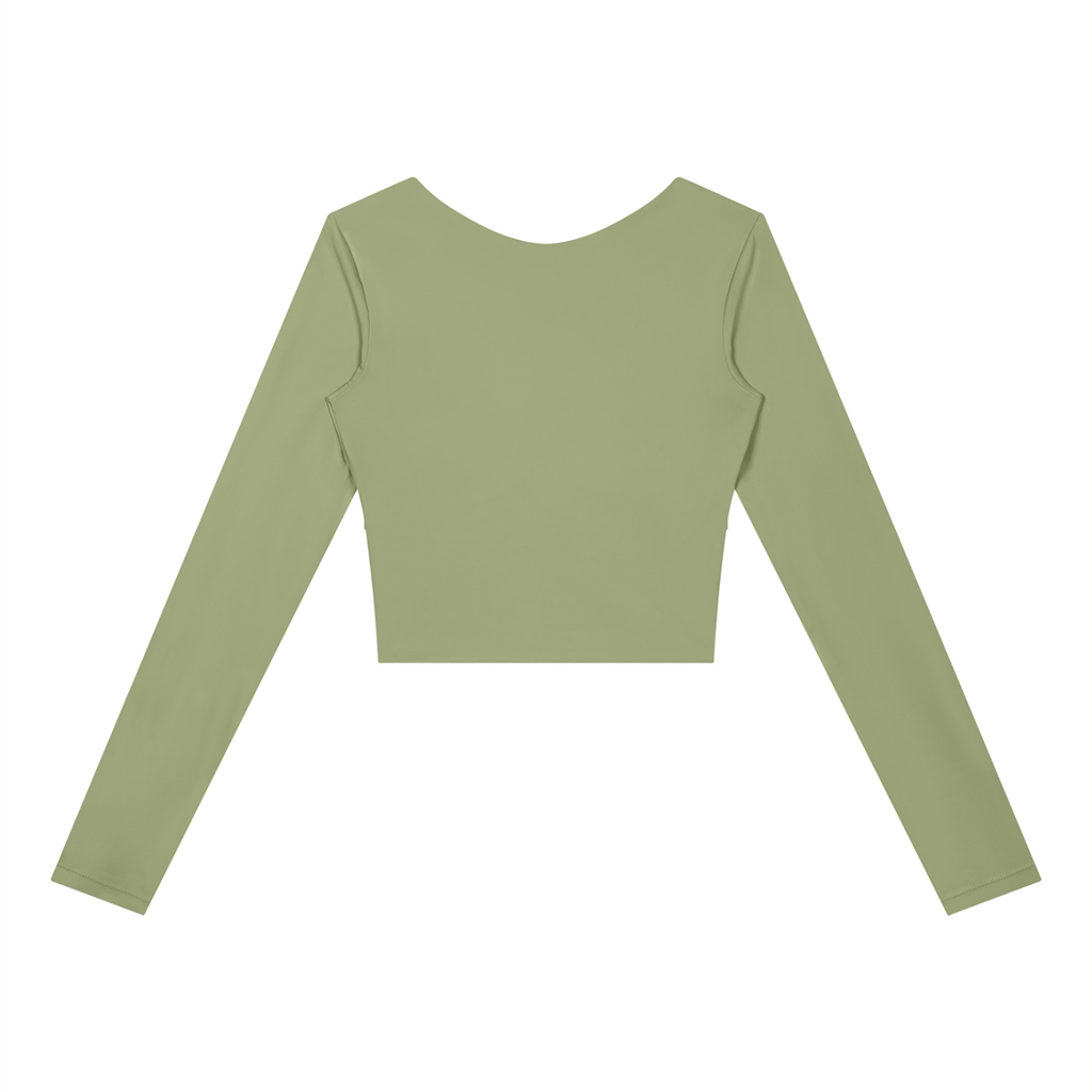 Panelled Long-Sleeve Yoga Top