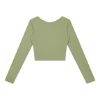Panelled Long-Sleeve Yoga Top