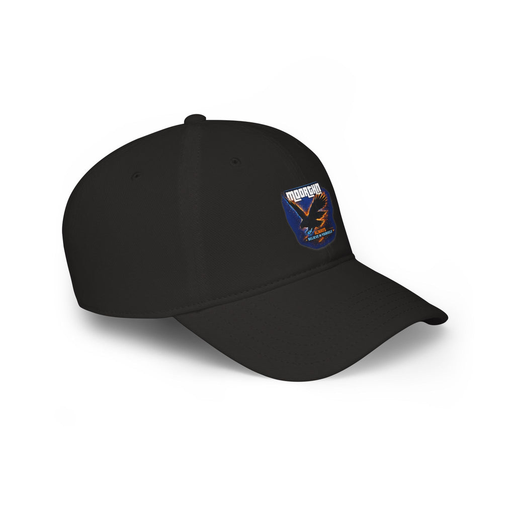 Eagle Patch Baseball Cap – Vintage "Moorcha" Logo Low Profile Hat