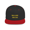 Wear Your Identity Snapback — Negro/Rojo