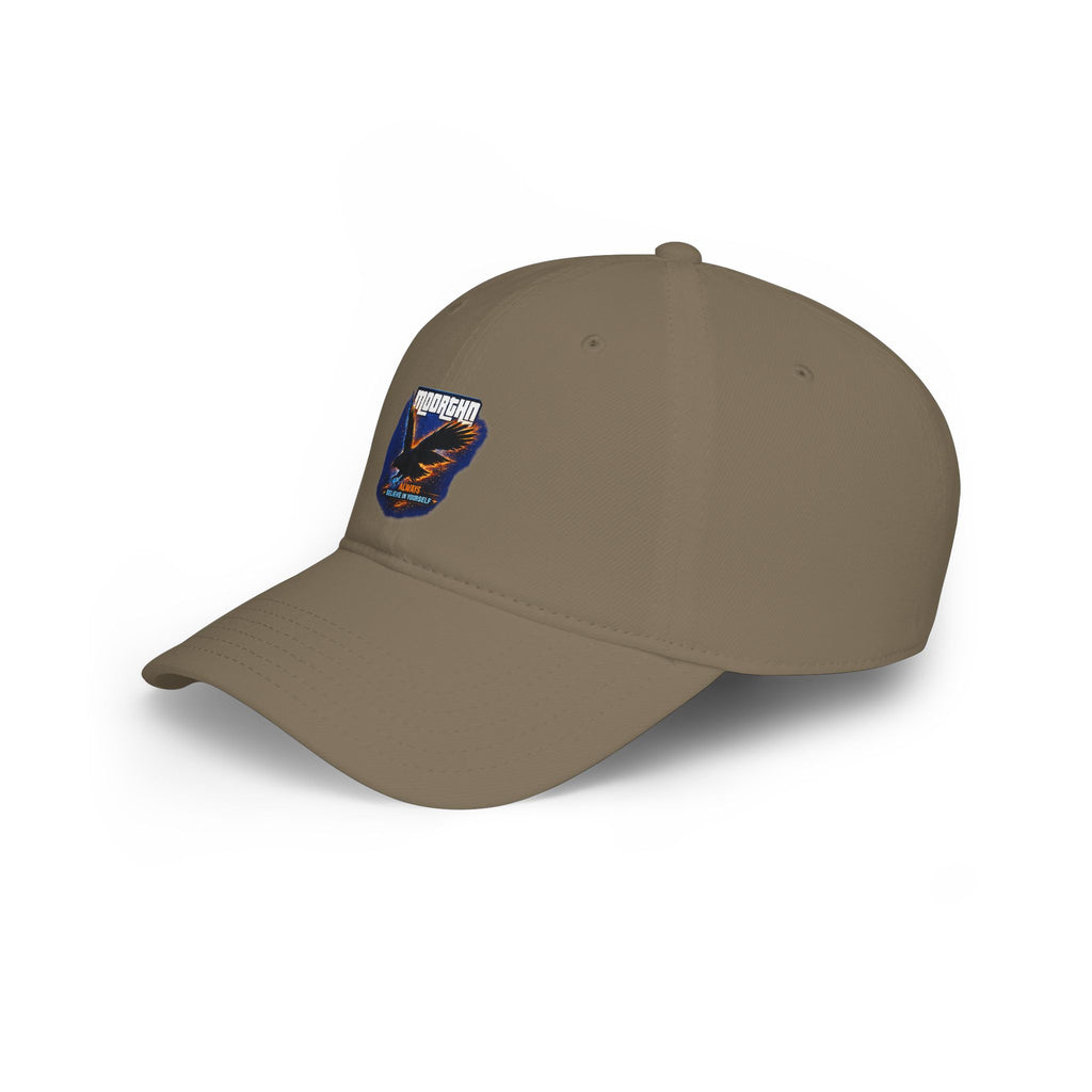 Eagle Patch Baseball Cap – Vintage "Moorcha" Logo Low Profile Hat