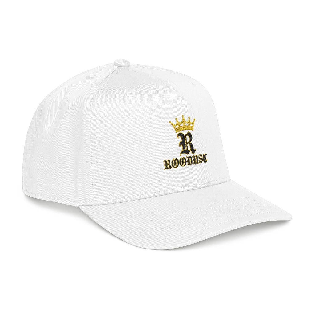 Crowned-R Cap — Blanco