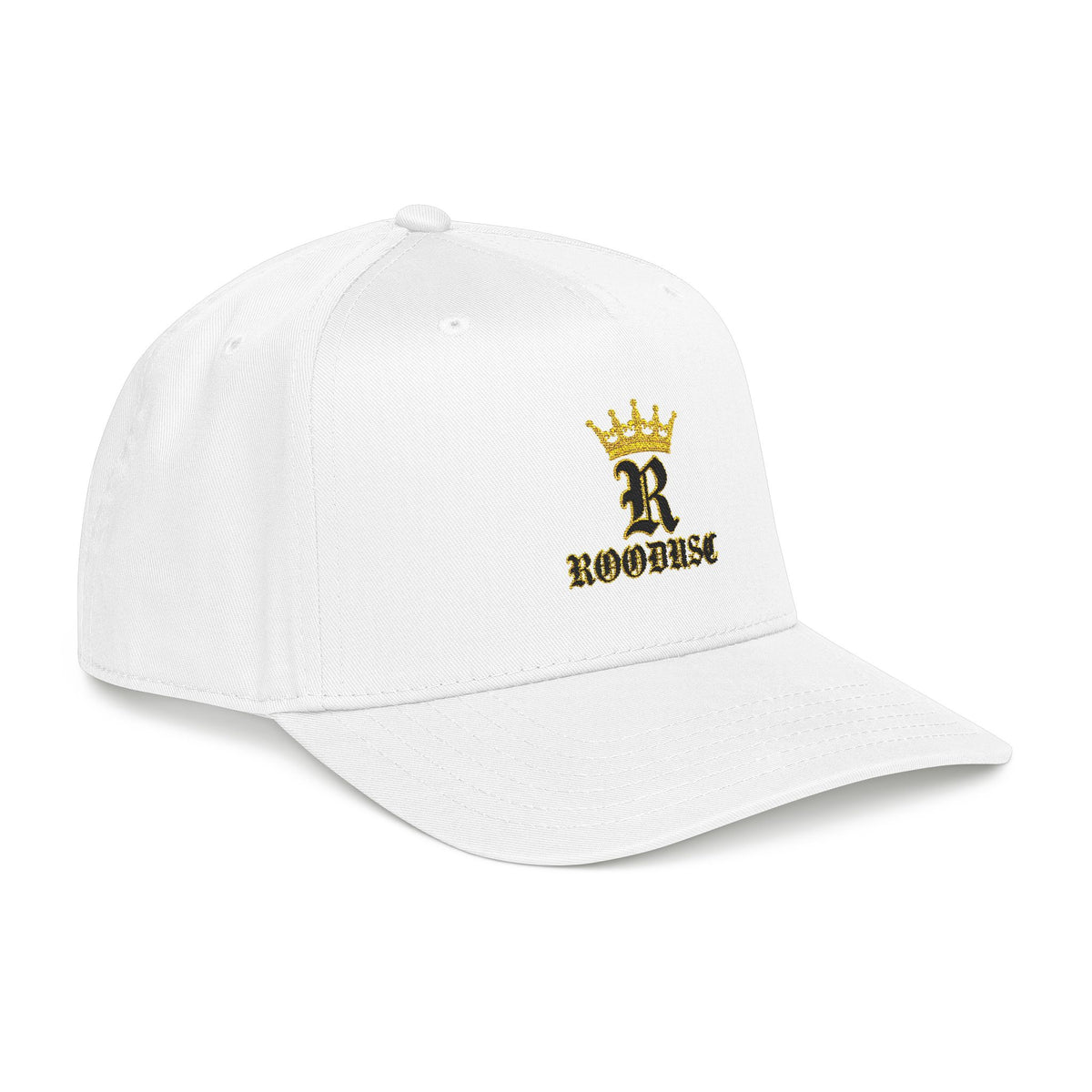 Crowned-R Cap — Blanc