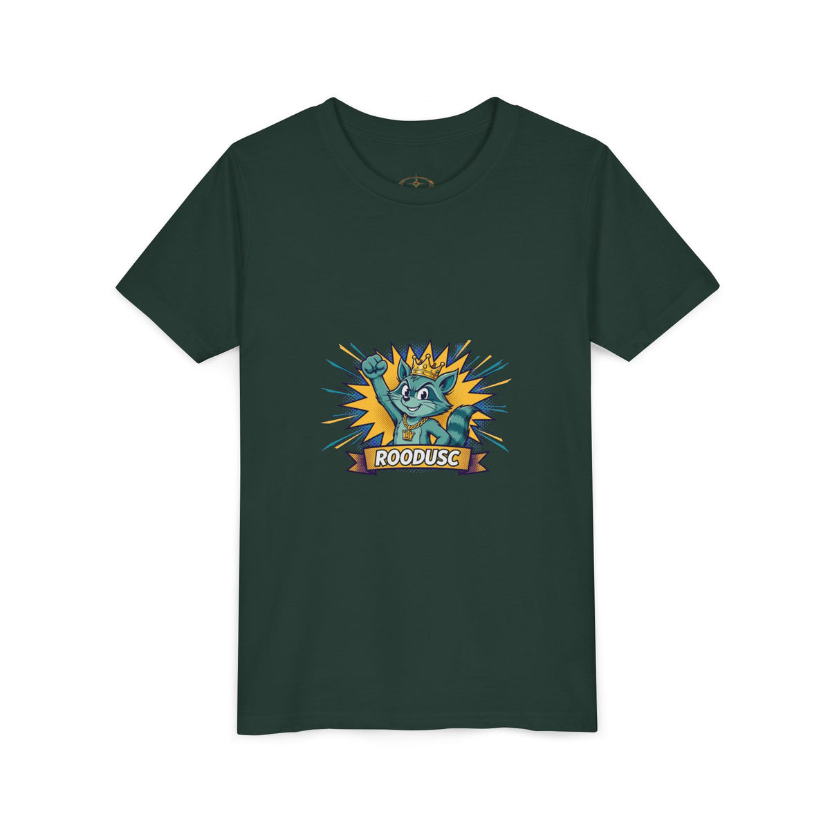 Camiseta Mapache Cómic — Niños