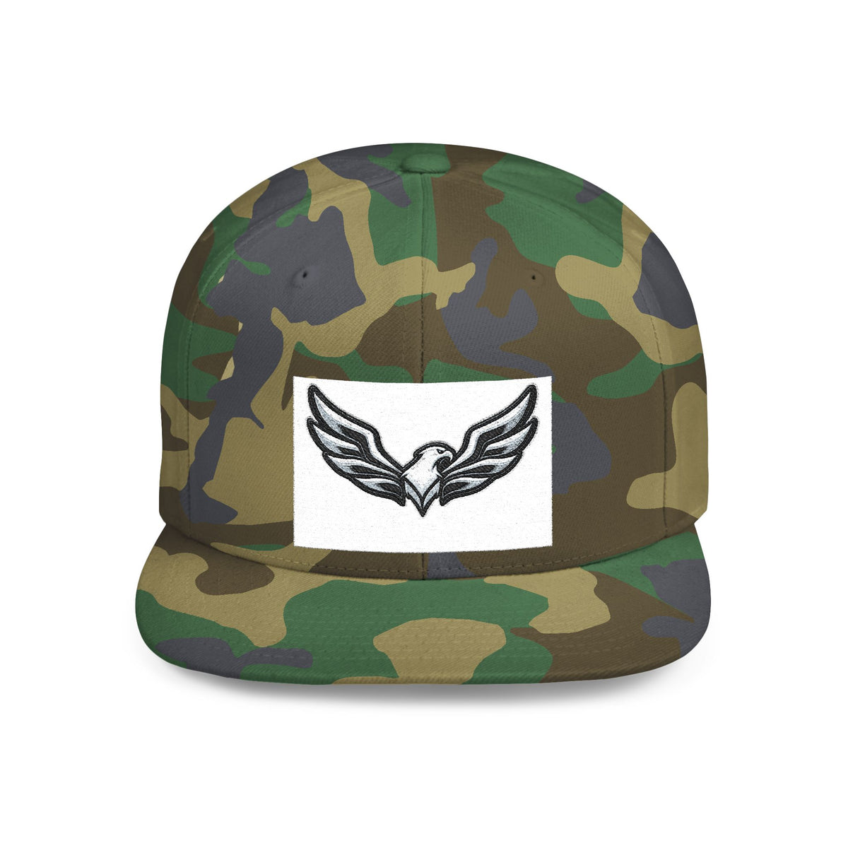 Eagle Snapback — Noir