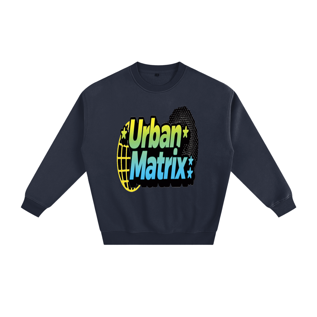 Fleeced sweatshirt