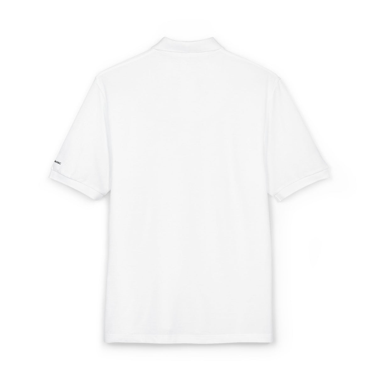 ROODUSC-Camisa tipo polo con astas de ciervo bordadas