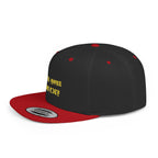 Wear Your Identity Snapback — Negro/Rojo