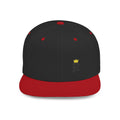 Side-R Monogram Snapback — Negro/Rojo