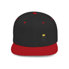 Side-R Monogram Snapback — Negro/Rojo