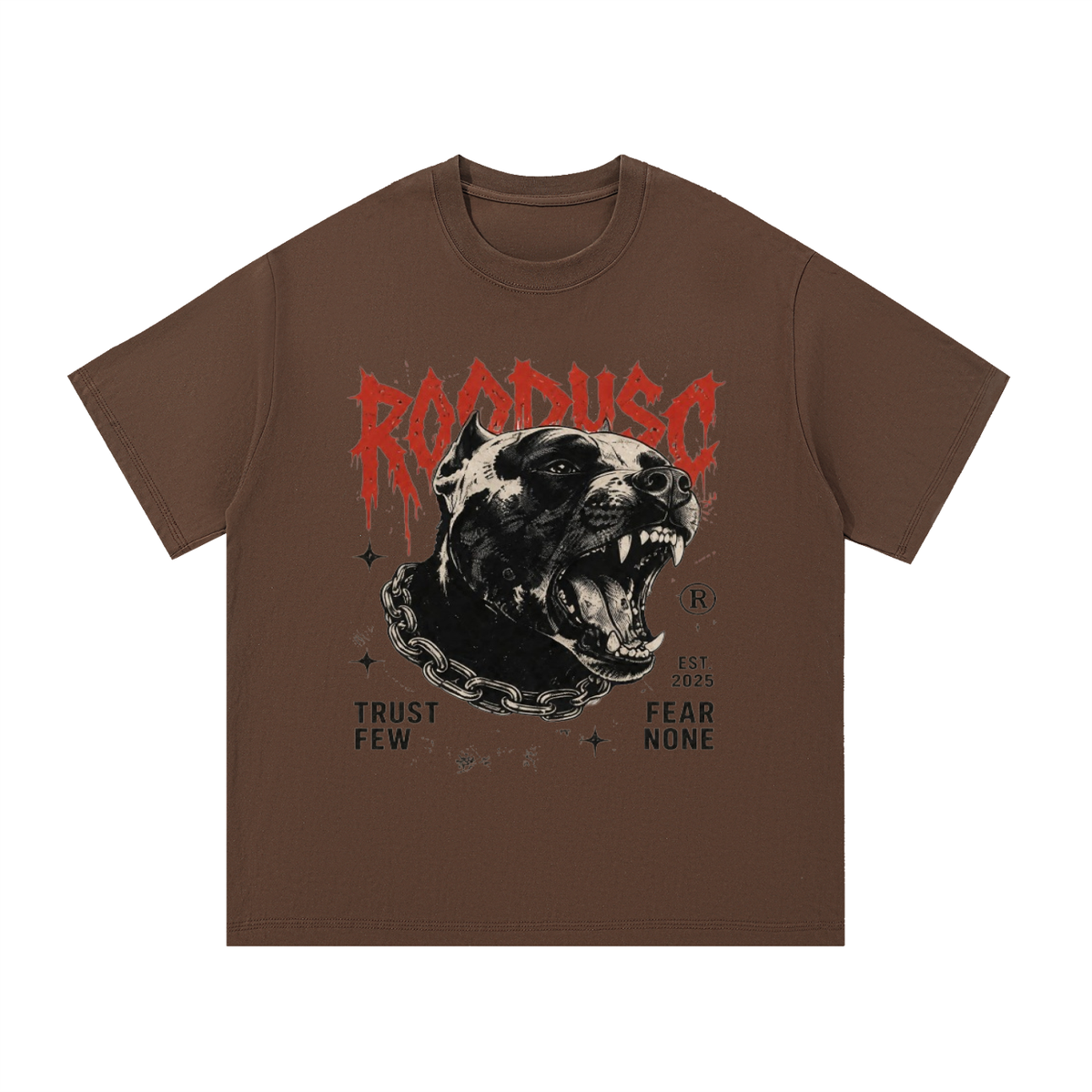 Camiseta esencial de algodón ROODUSC