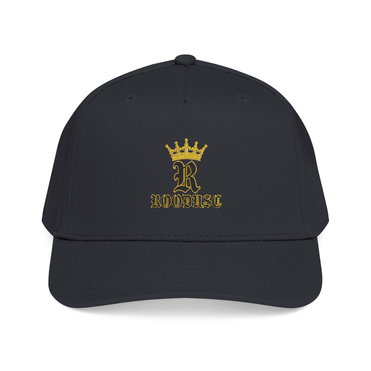 Crowned-R Cap — Noir