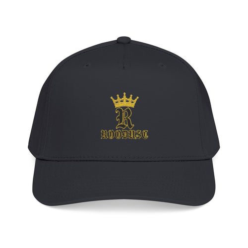 Crowned-R Cap — Black
