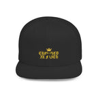 Crowned in Faith Snapback — Negro