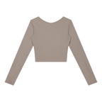 Panelled Long-Sleeve Yoga Top