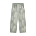 ROODUSC - Pantalon de jogging unisexe ample en molleton effet délavé