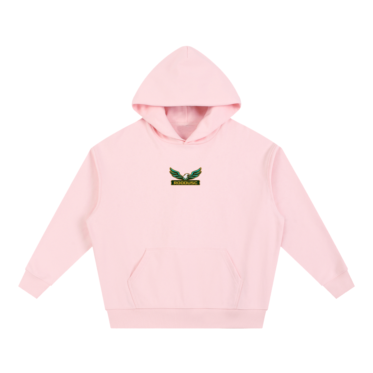Sudadera con capucha ROODUSC, corte cuadrado, gramaje pesado y hombros caídos