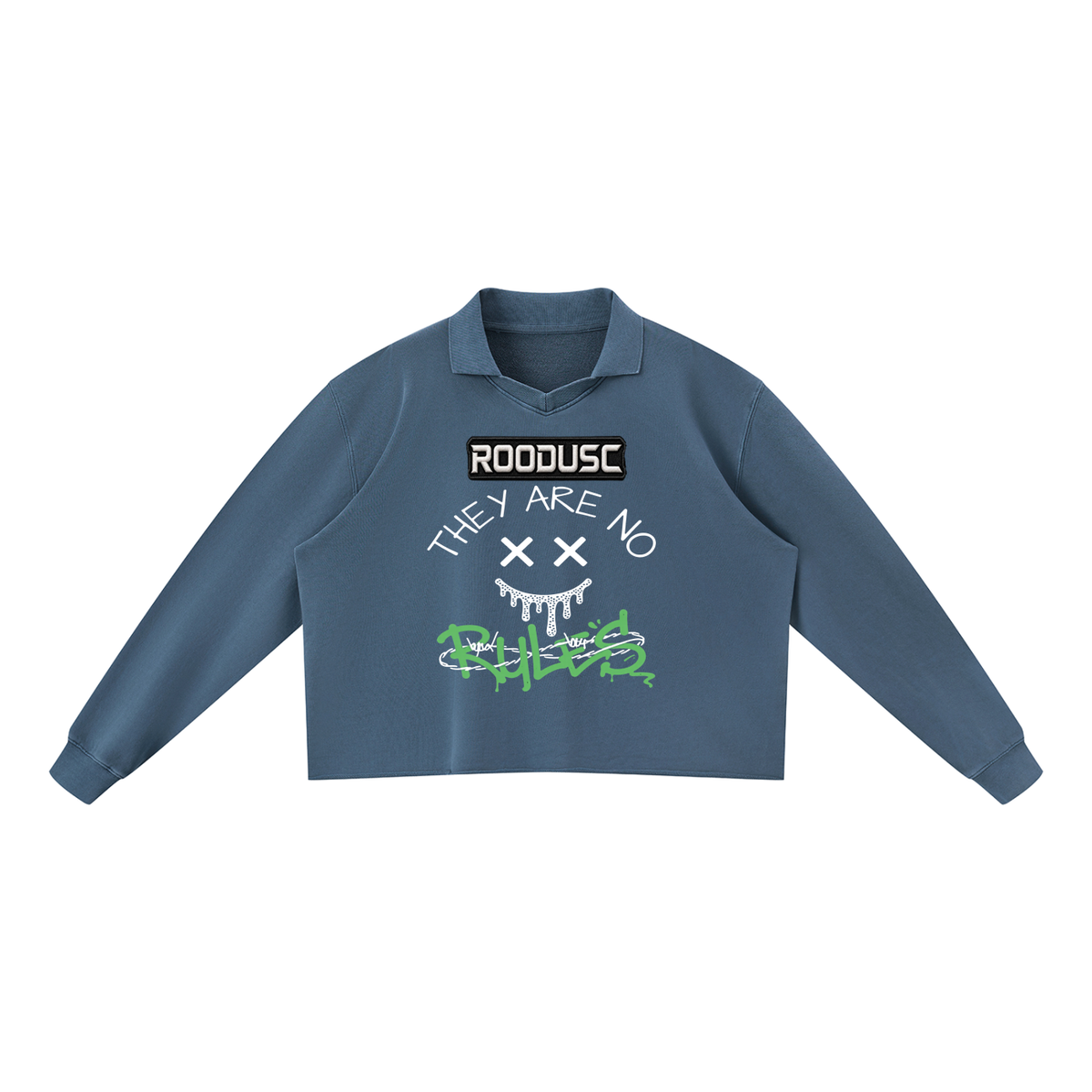 Unisex mineral wash pullover sweatshirt