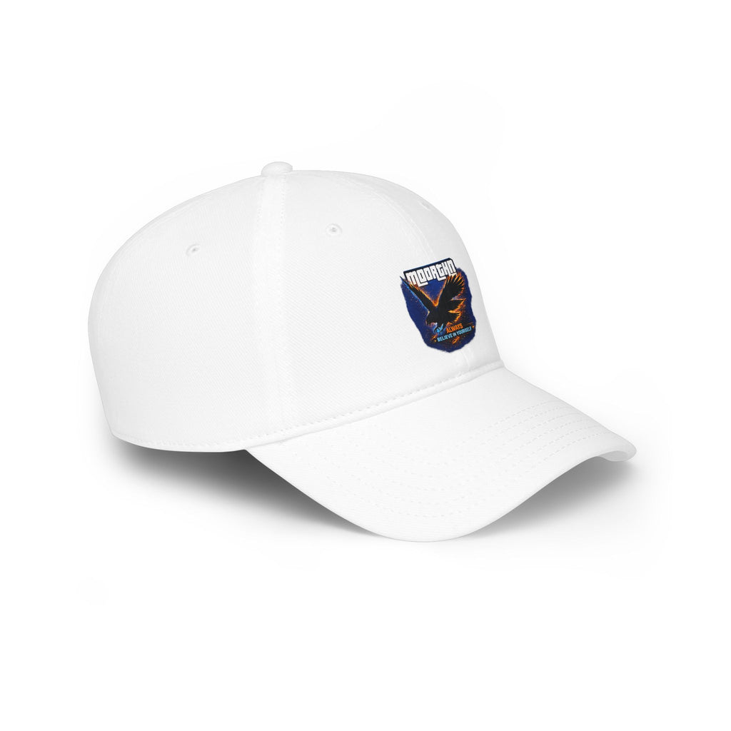 Eagle Patch Baseball Cap – Vintage "Moorcha" Logo Low Profile Hat