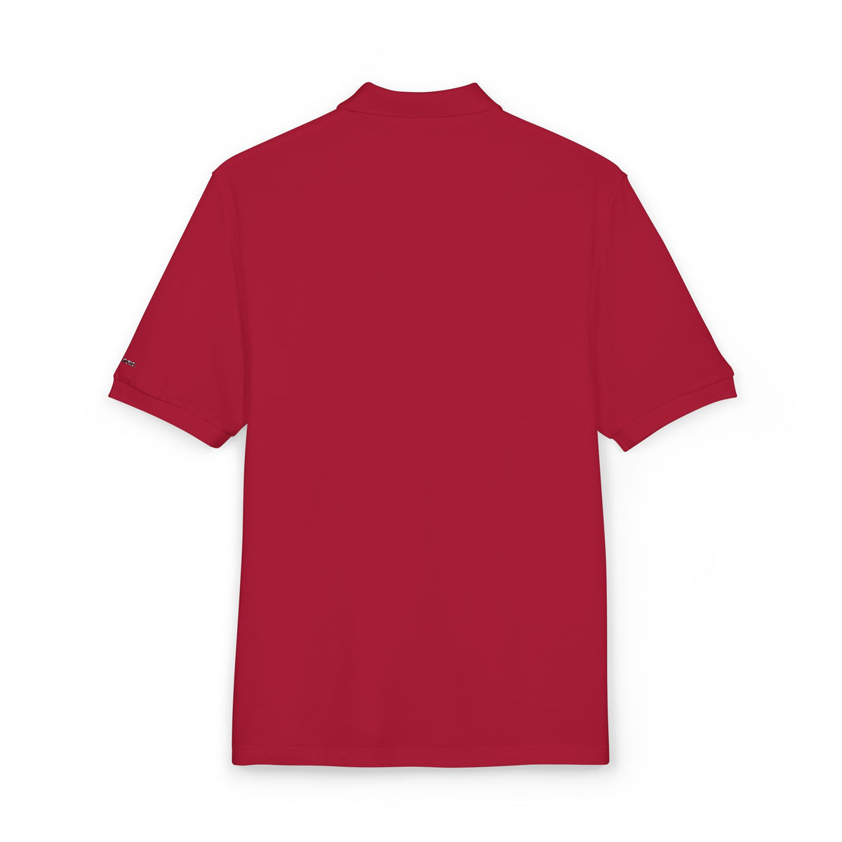 ROODUSC-Camisa tipo polo con astas de ciervo bordadas