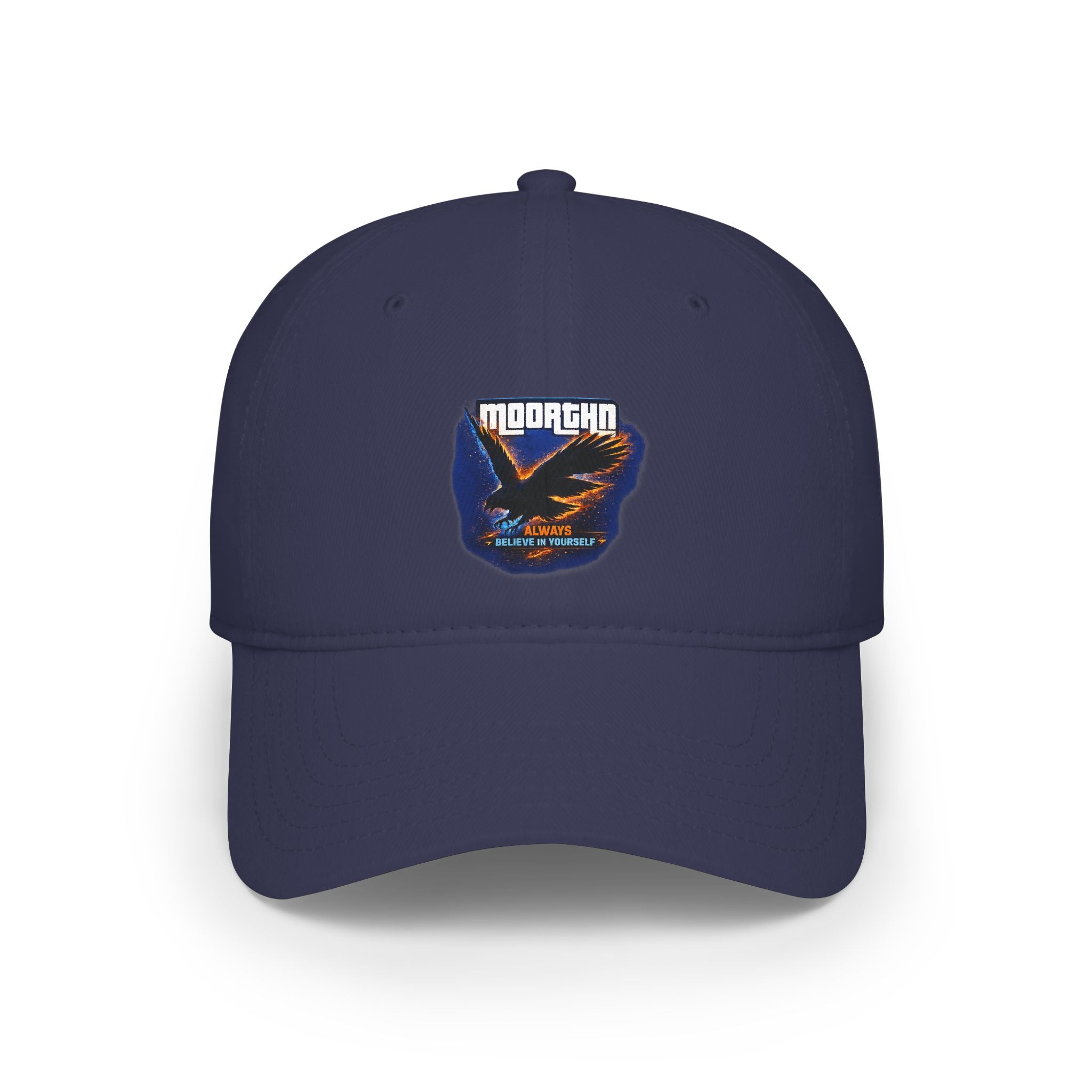 Eagle Patch Baseball Cap – Vintage "Moorcha" Logo Low Profile Hat