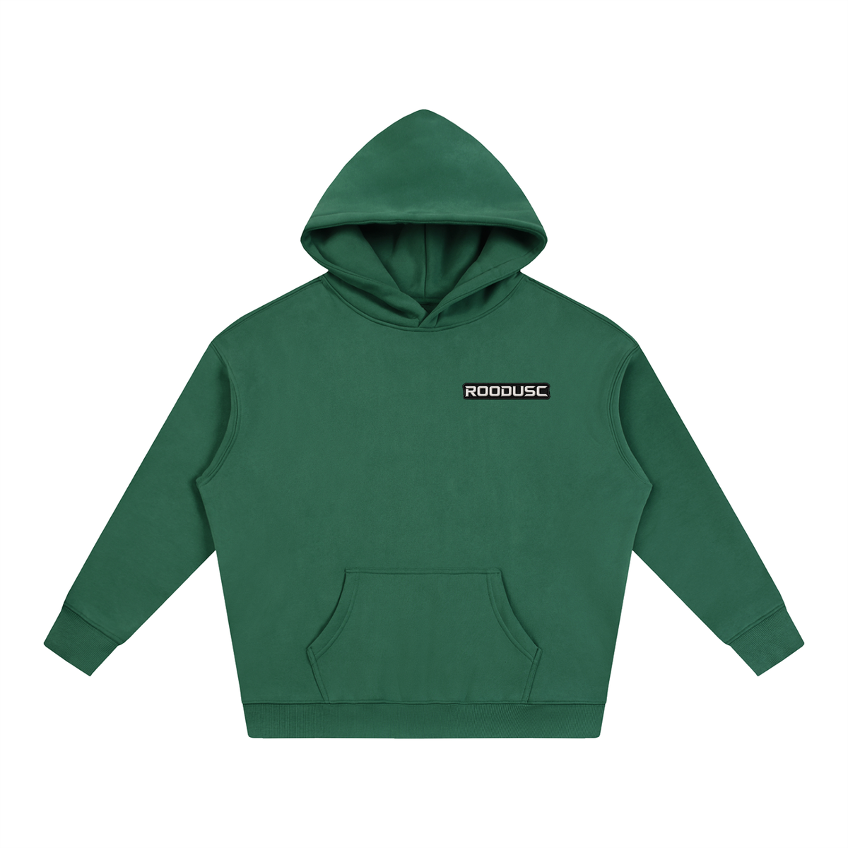 Oversize fleeced hoodie