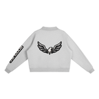 ROODUSC-Sudadera esencial de cuello alto de tejido polar