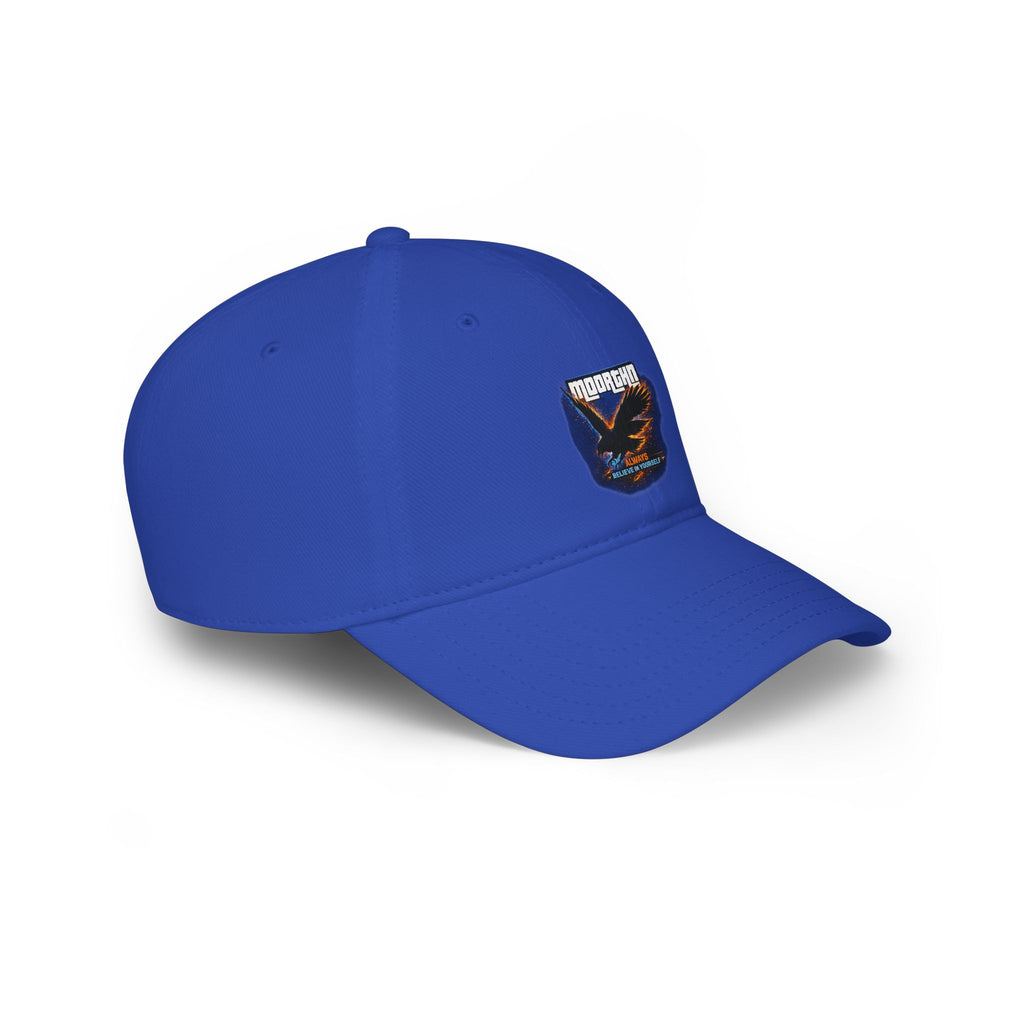 Eagle Patch Baseball Cap – Vintage "Moorcha" Logo Low Profile Hat