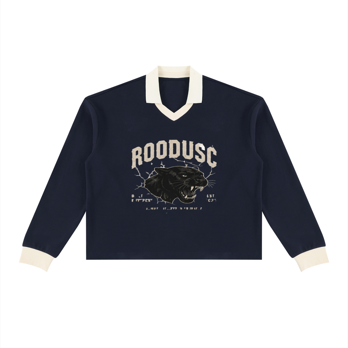 Unisex color block long sleeve sweatshirt