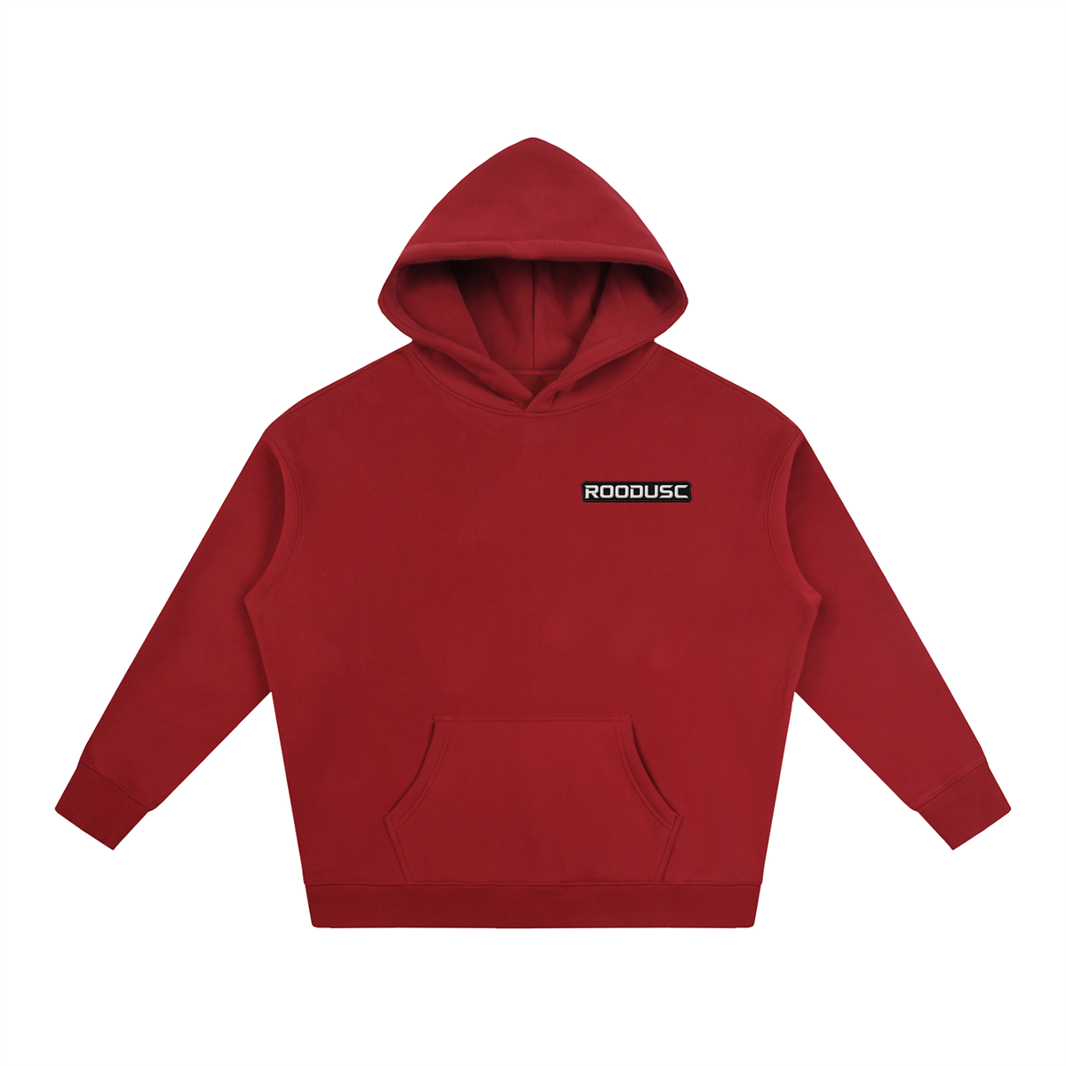 Oversize fleeced hoodie