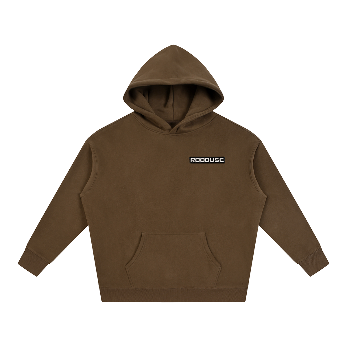 Oversize fleeced hoodie