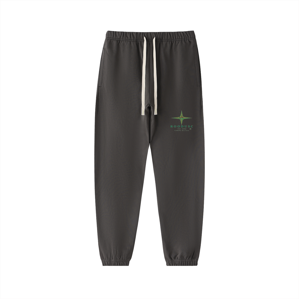 Pantalones de chándal de algodón pesado esencial ROODUSC