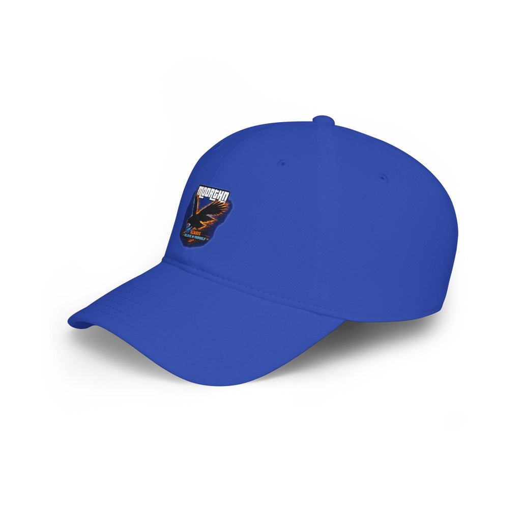 Eagle Patch Baseball Cap – Vintage "Moorcha" Logo Low Profile Hat