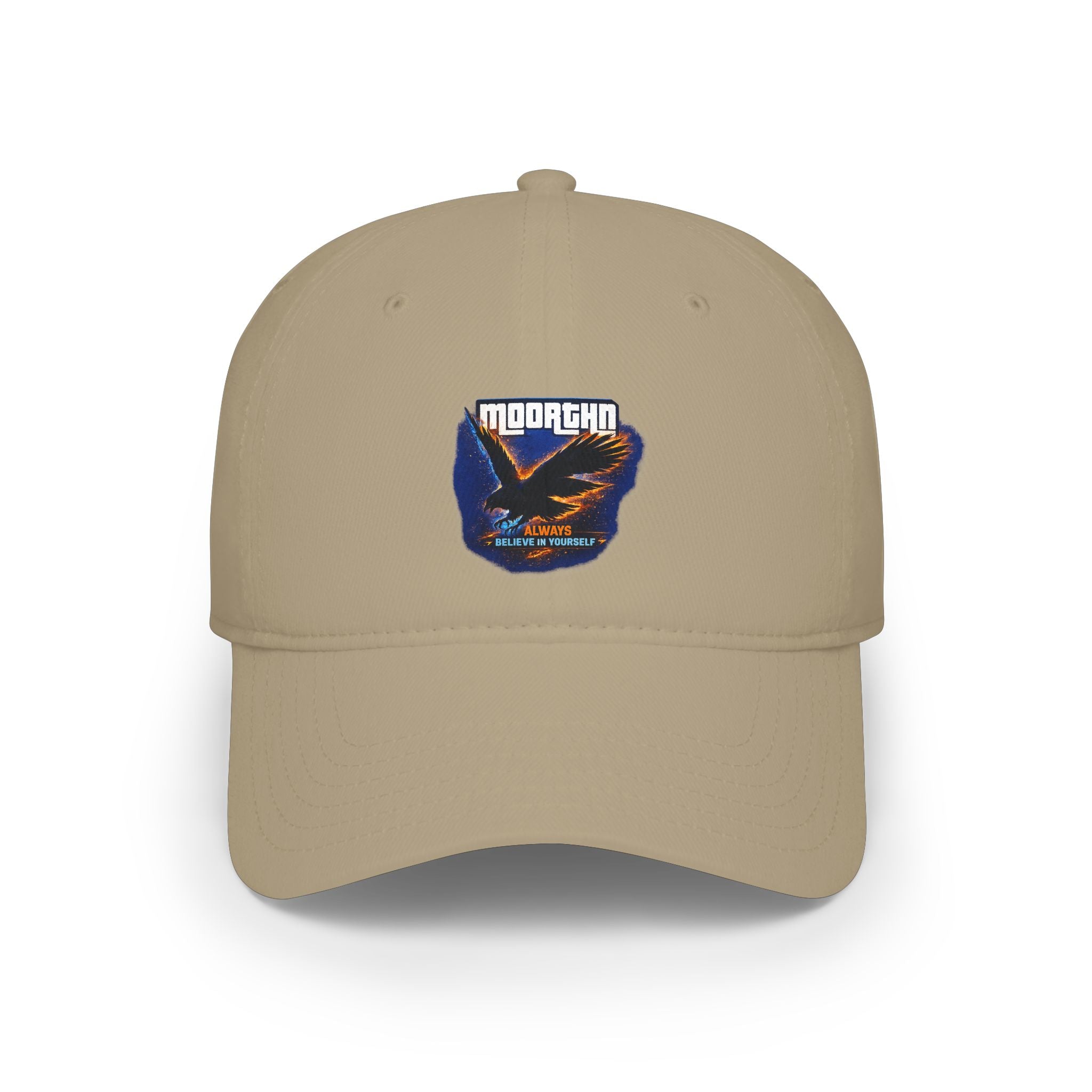 Eagle Patch Baseball Cap – Vintage "Moorcha" Logo Low Profile Hat