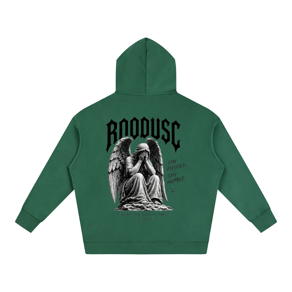 ROODUSC-Sudadera con capucha extragrande de felpa