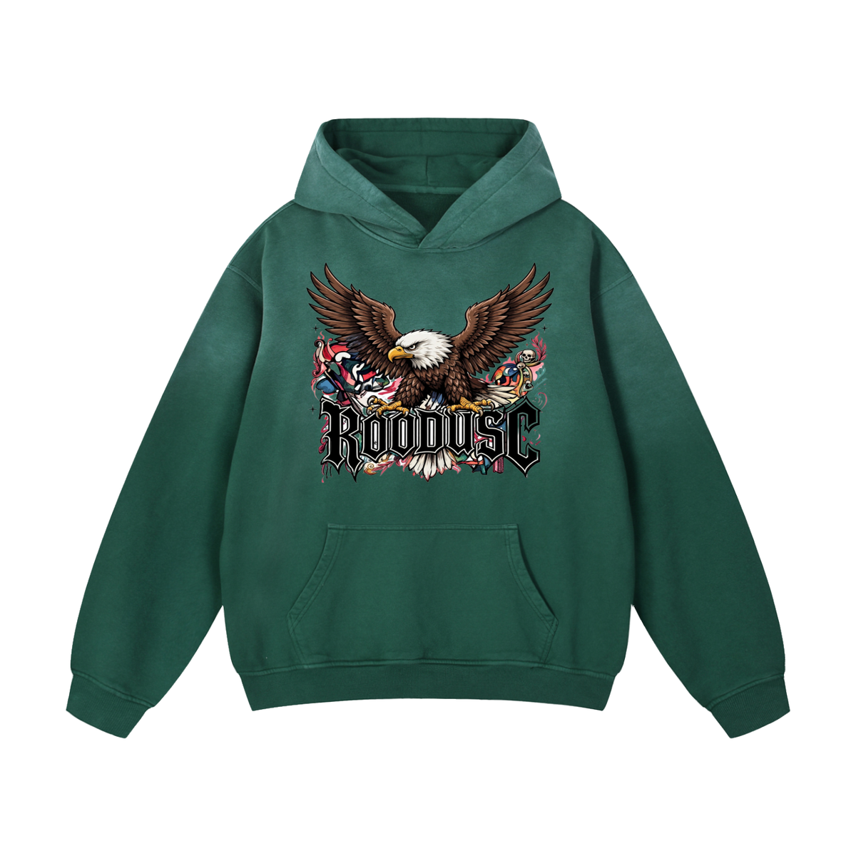 ROODUSC Pink Eagle Hoodie