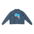 ROODUSC - Sudadera unisex con lavado mineral