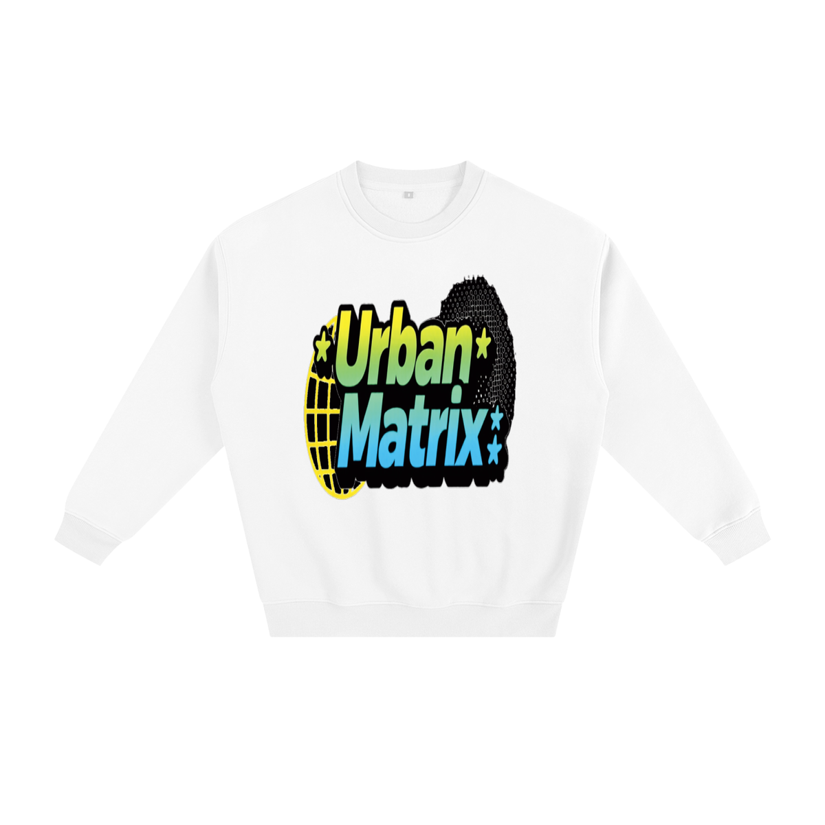 Fleeced sweatshirt