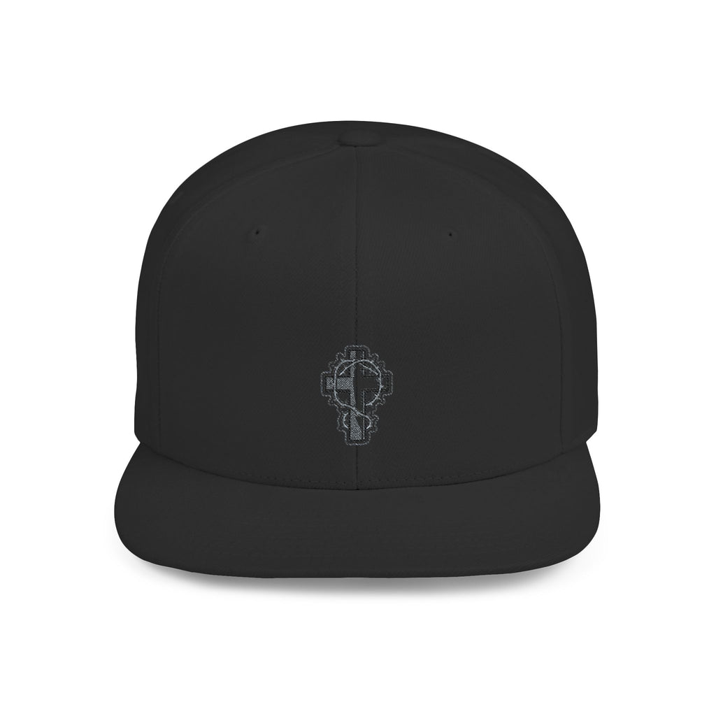 Thorn Cross Snapback — Negro