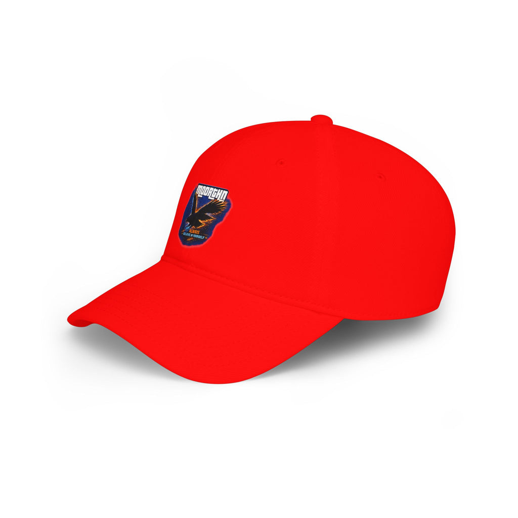 Eagle Patch Baseball Cap – Vintage "Moorcha" Logo Low Profile Hat