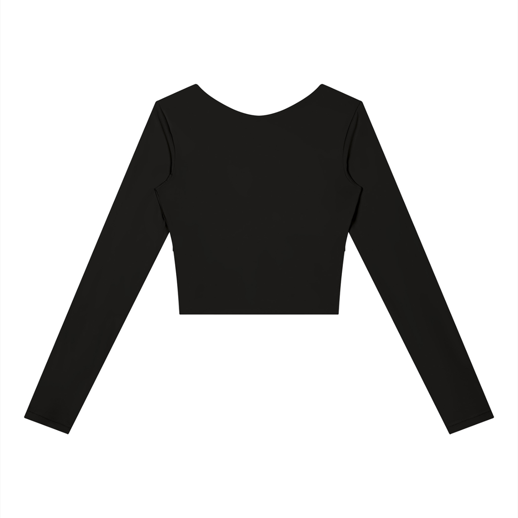 Panelled Long-Sleeve Yoga Top