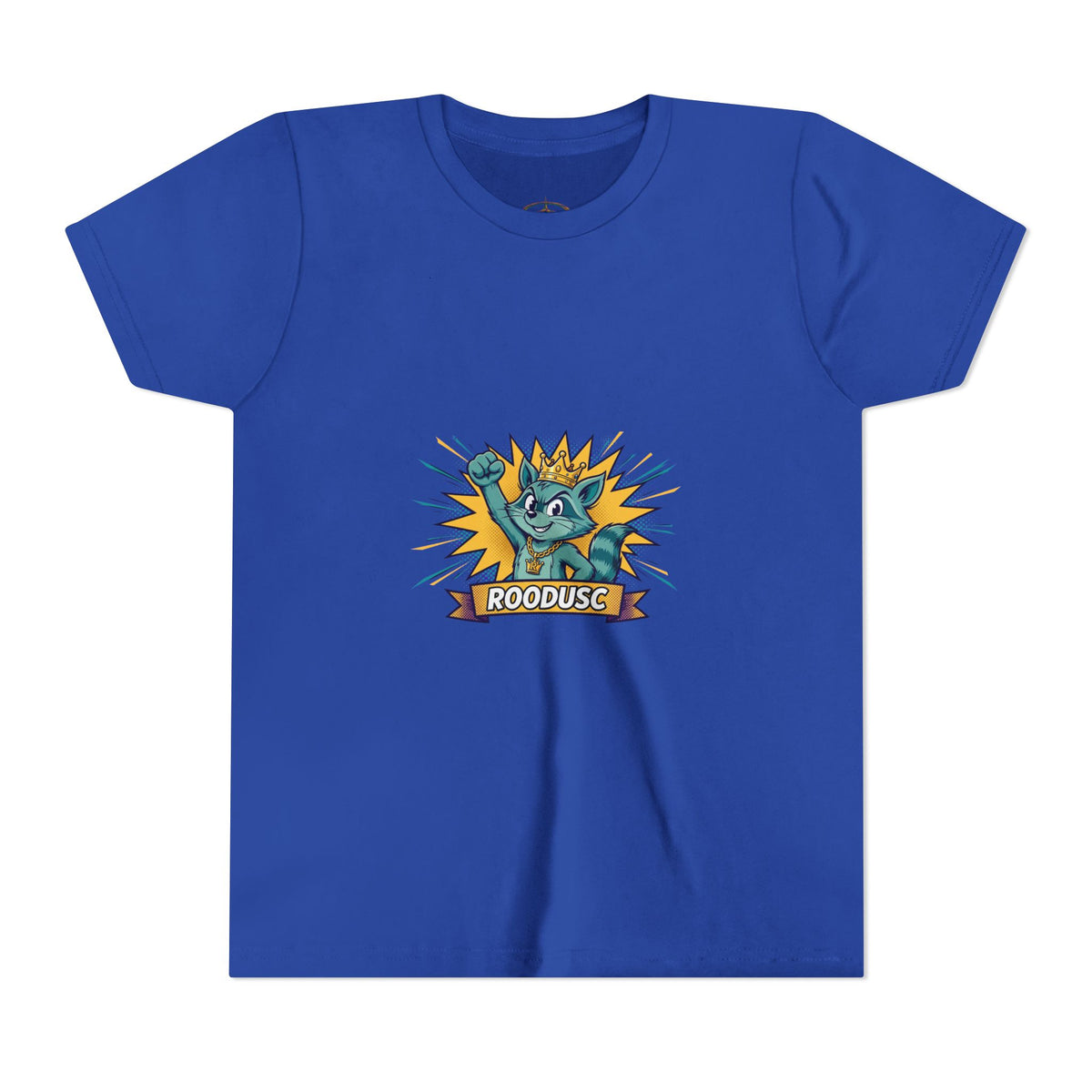 Comic Raccoon Tee — Kids