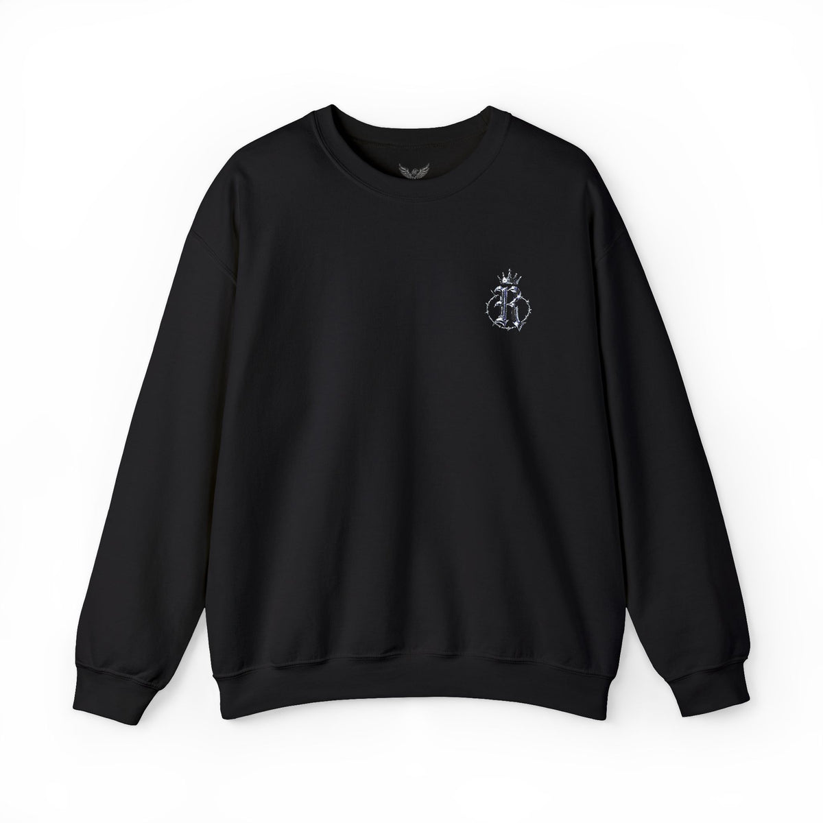 Anchor Crest Crewneck Sweatshirt — Nautical Vintage Anchor Logo