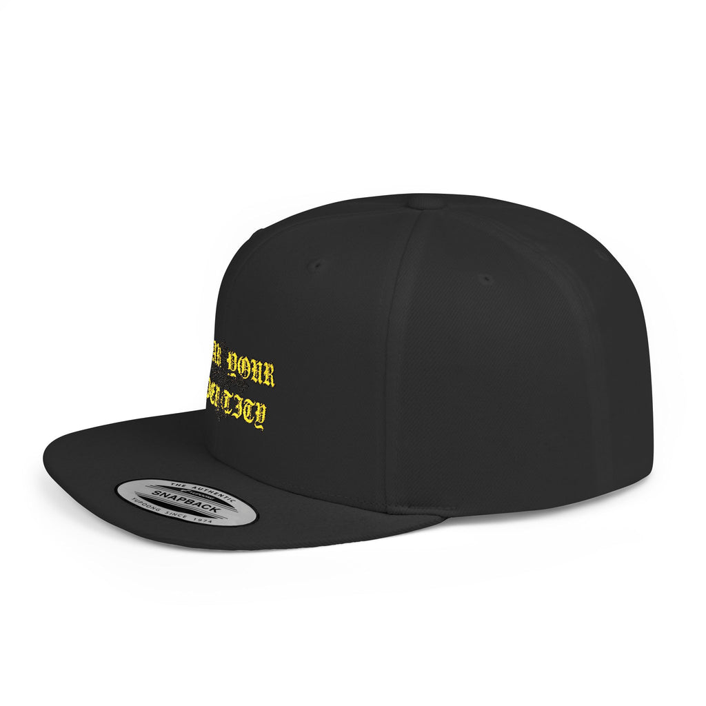 Wear Your Identity Snapback — Negro