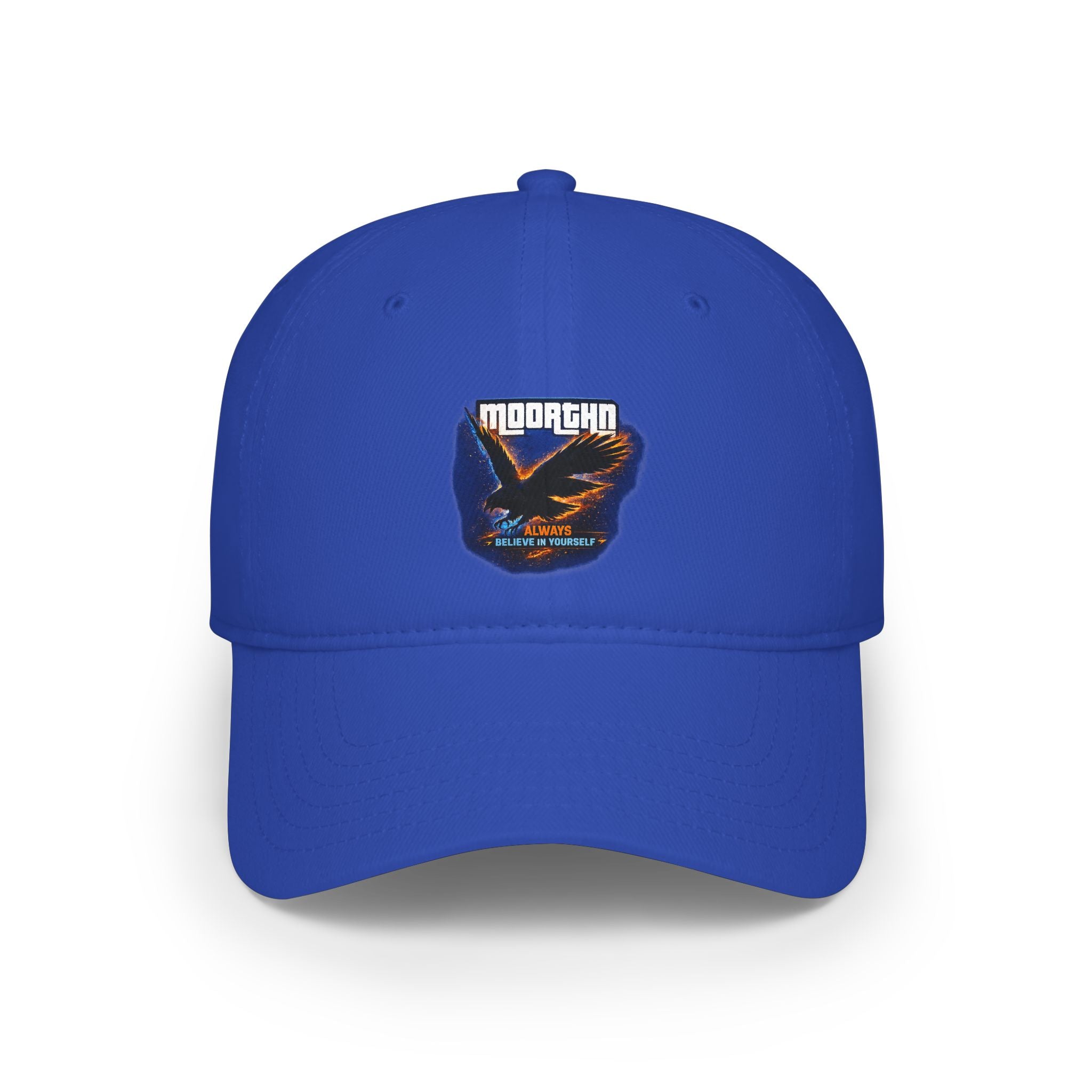 Eagle Patch Baseball Cap – Vintage "Moorcha" Logo Low Profile Hat