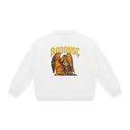 Sudadera unisex extragrande con cuello