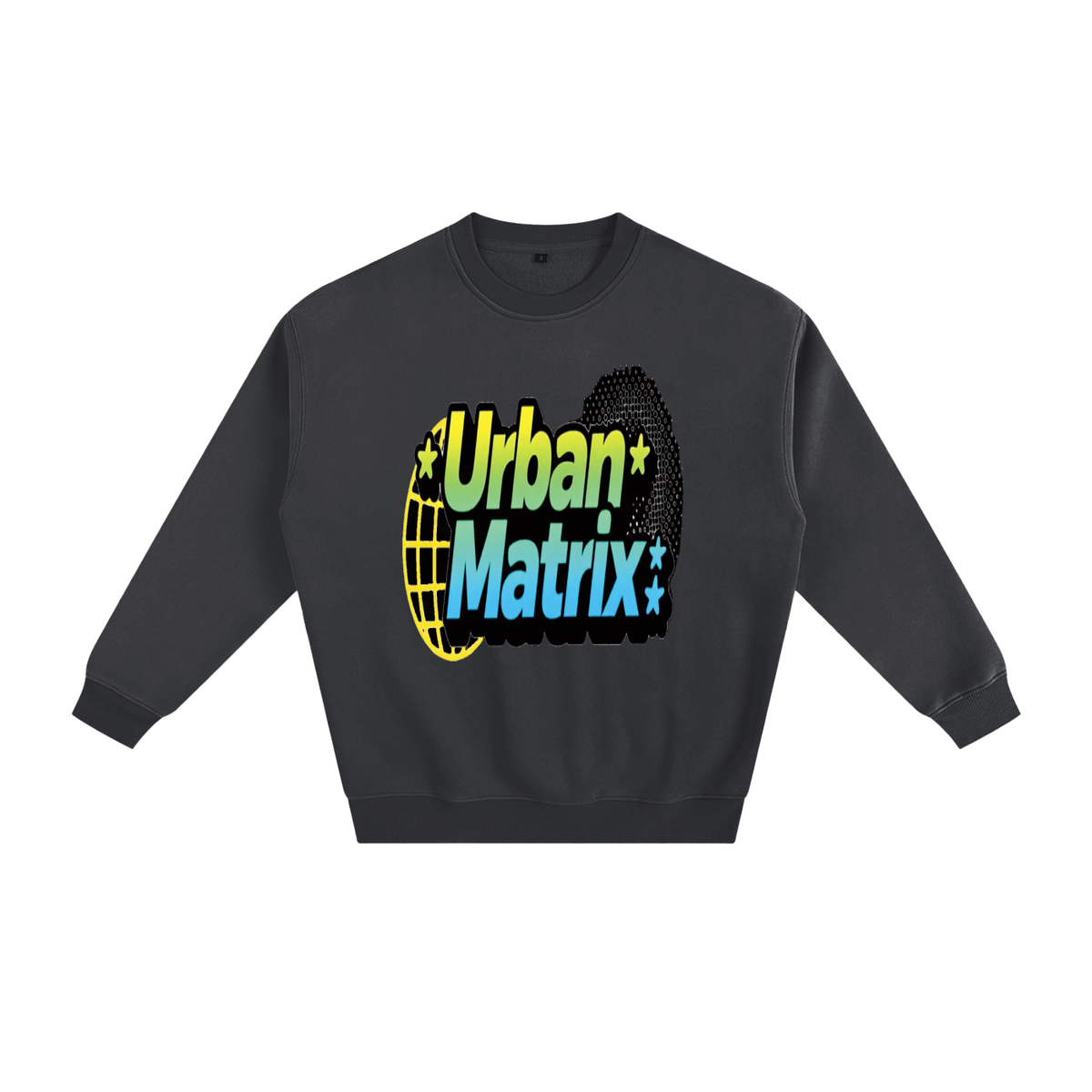Fleeced sweatshirt