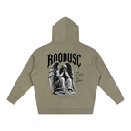 ROODUSC-Sudadera con capucha extragrande de felpa