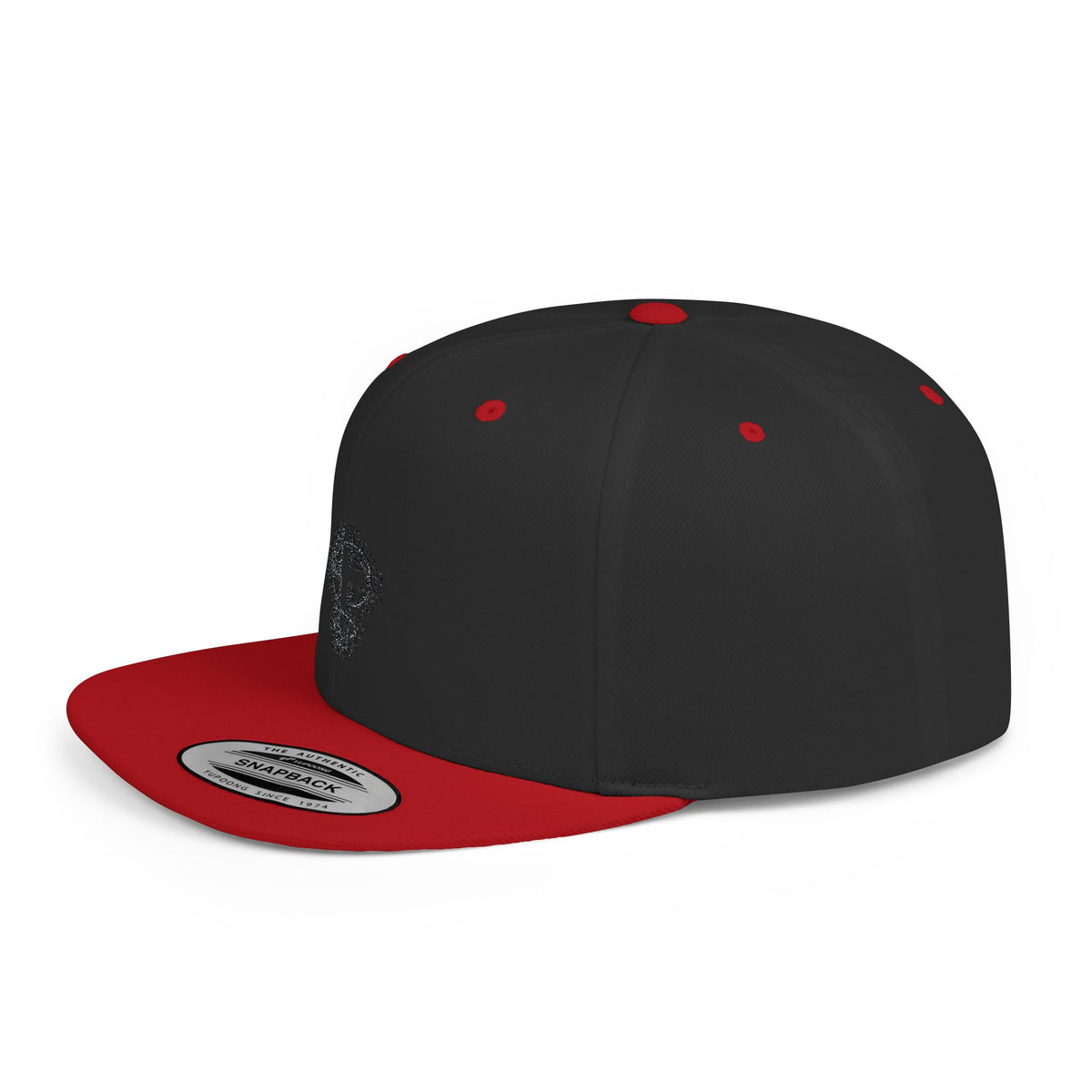 Thorn Cross Snapback — Noir/Rouge